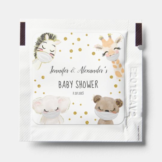 Baby Shower Hand Sanitizer Packet