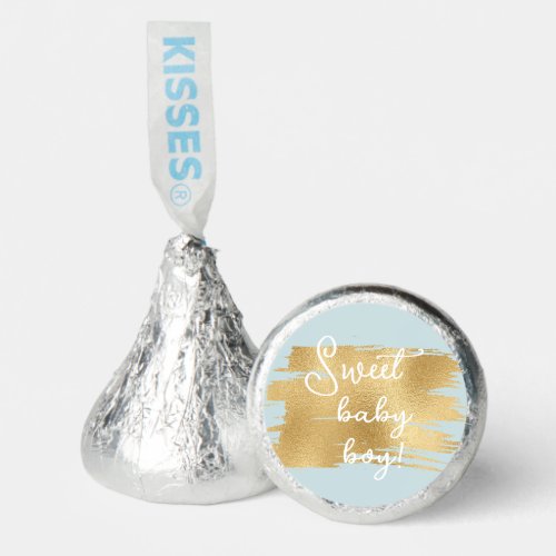 Baby Shower Hersheys Kisses Labels Pink Blue