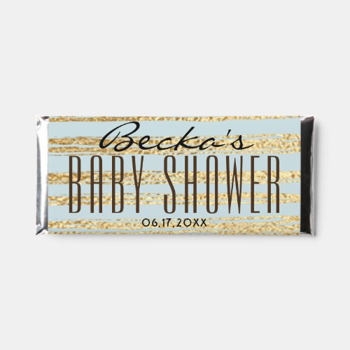 Baby Shower Hersheys Chocolate Bars Blue Elephant