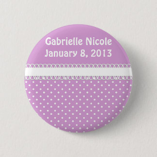 Baby Shower in Pink Pinback Button