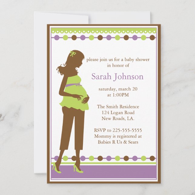 Baby Shower Invitation (Front)
