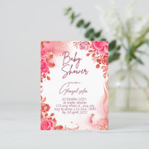 baby shower invitation