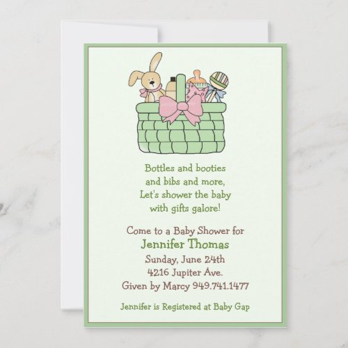 Baby Shower Invitation