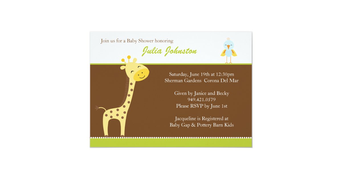 Baby Shower Invitation | Zazzle