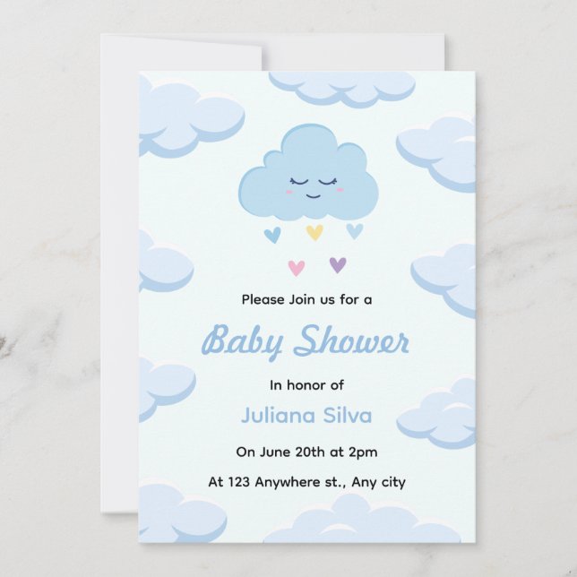 Baby Shower Invitation (Front)