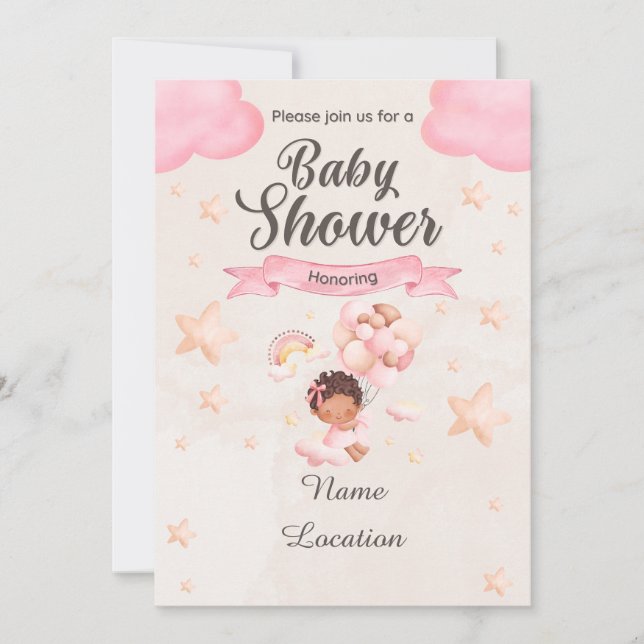 Baby Shower Invitation (Front)