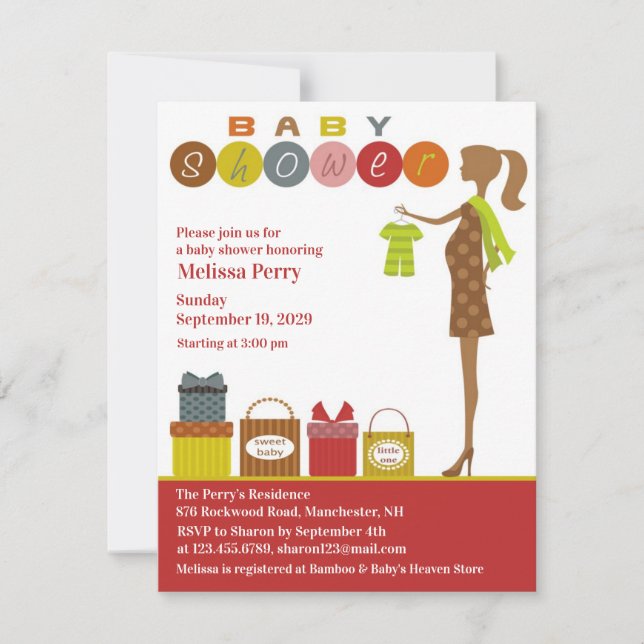 Baby Shower Invitation (Front)