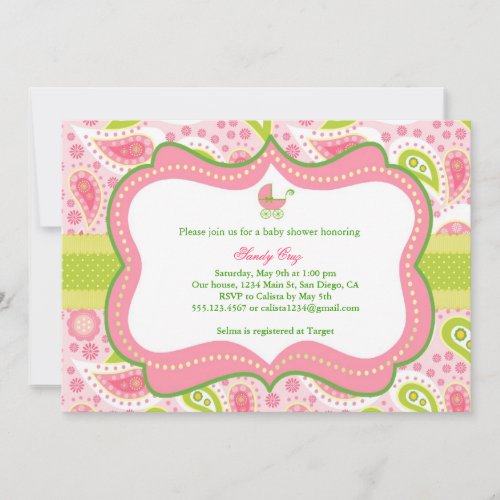 Baby Shower Invitation