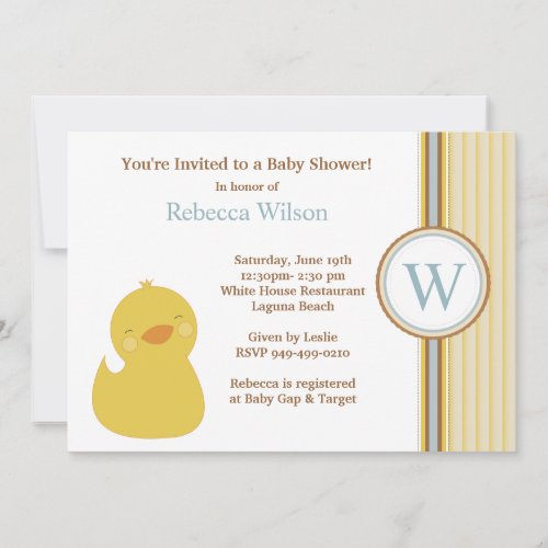 Baby Shower Invitation