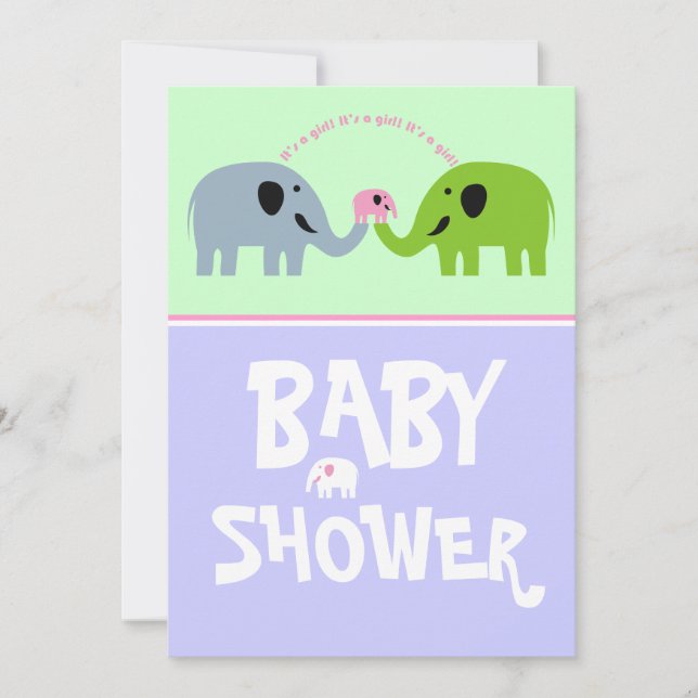 Baby Shower Invitation (Front)