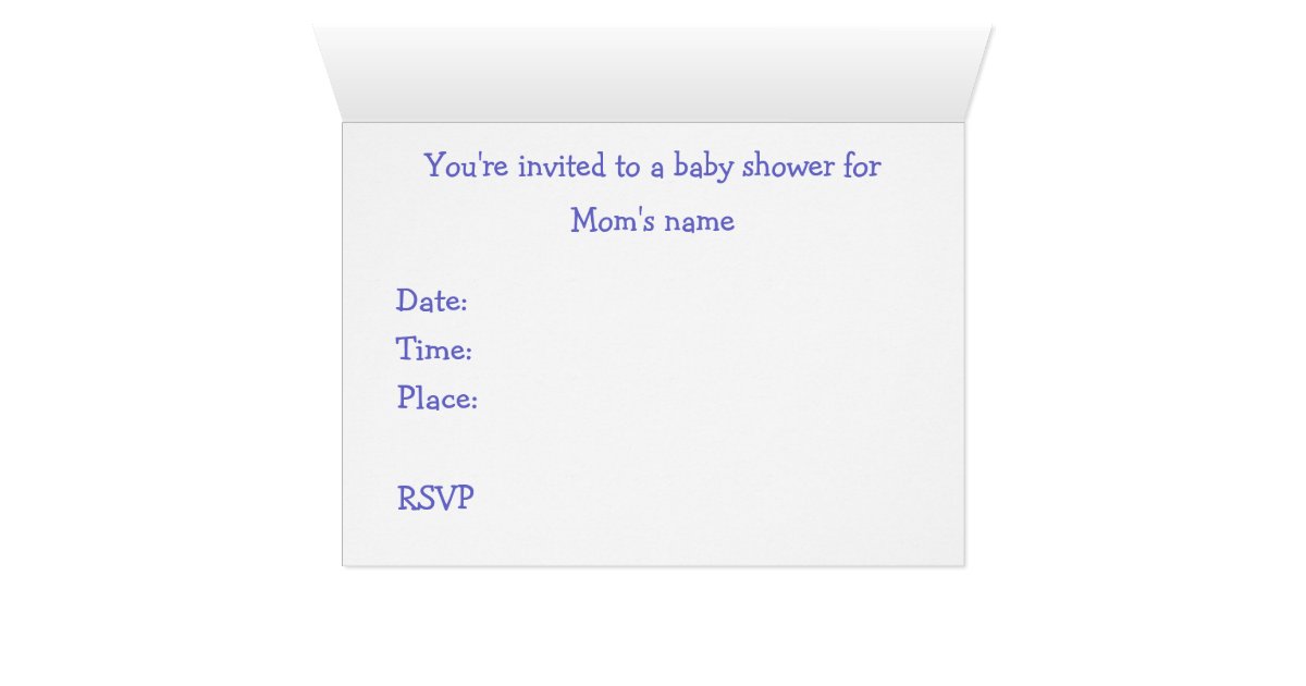 Baby Shower invitation | Zazzle