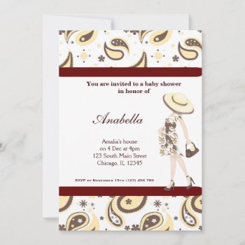 Baby Shower Invitation by graphicdesign at Zazzle
