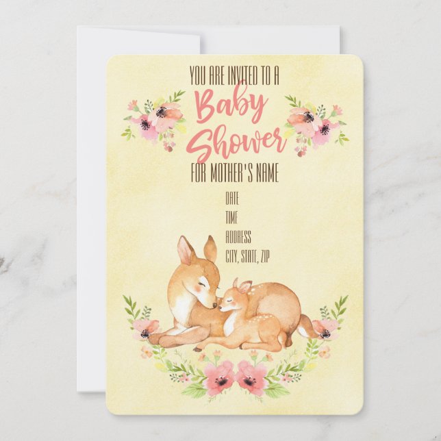 Baby Shower Invitation (Front)