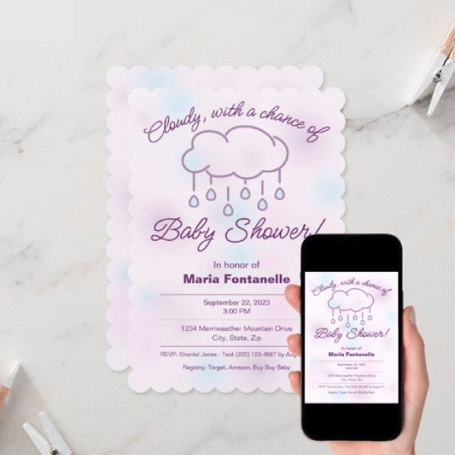 Baby Shower Invitation  (Creator Uploaded)
