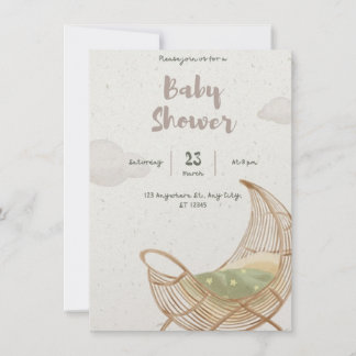 Baby shower invitation