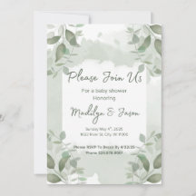 Baby Shower Invitation
