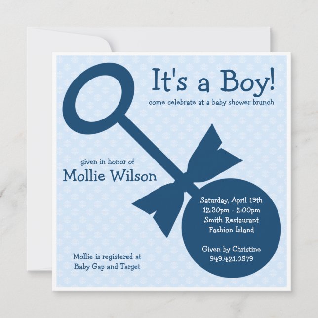 Baby Shower Invitation (Front)
