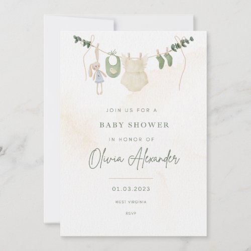 Baby Shower Invitation