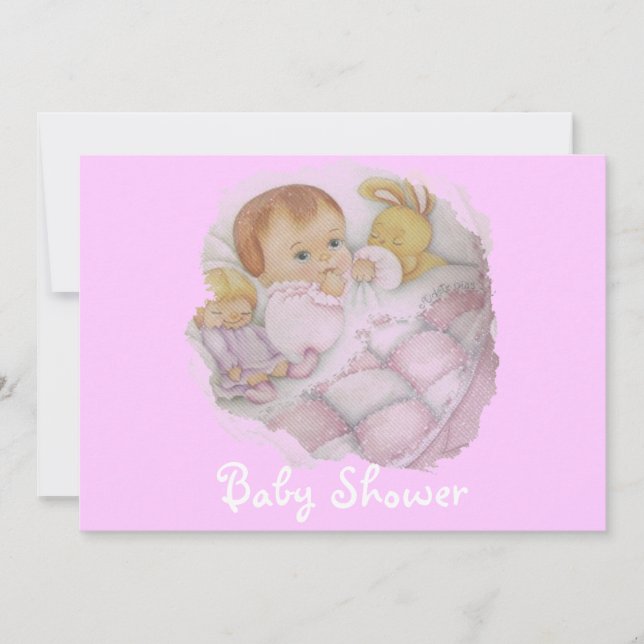 baby shower invitation (Front)