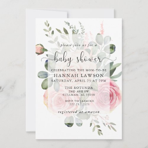 Baby Shower Invitation