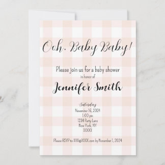 Baby Shower Invitation