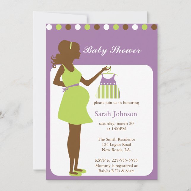 Baby Shower Invitation (Front)