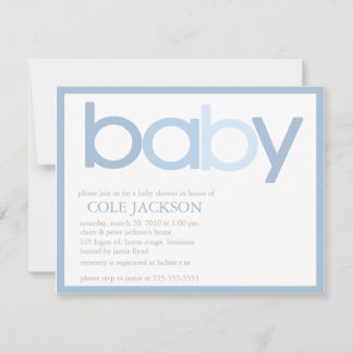 Baby Shower Invitation