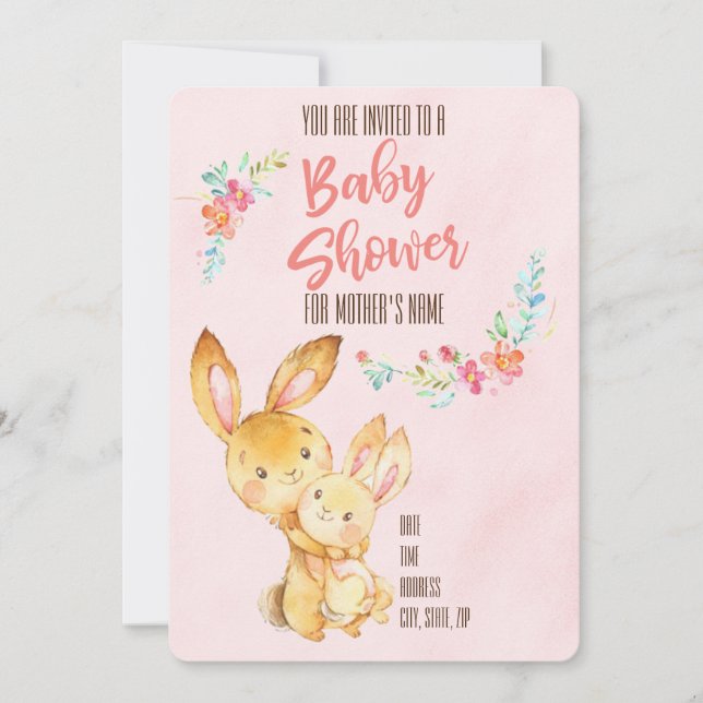 Baby Shower Invitation (Front)