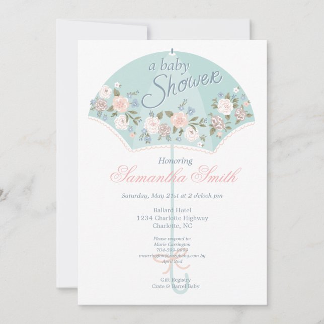 Baby Shower Invitation (Front)