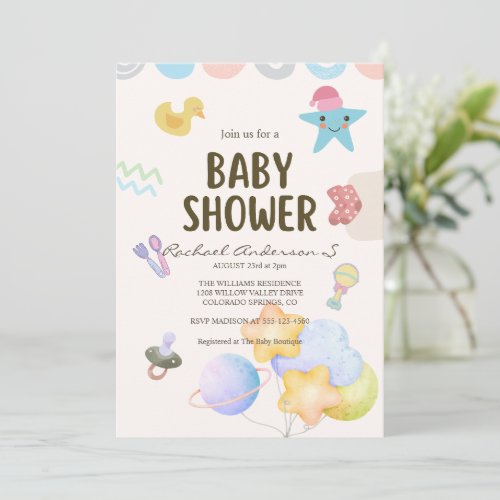 Baby Shower Invitation