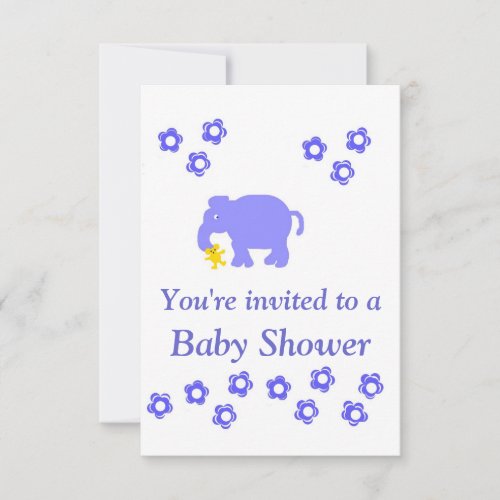 Baby Shower Invitation Boy