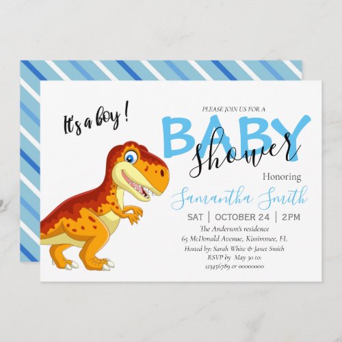 Baby Shower invitation boy Invitation