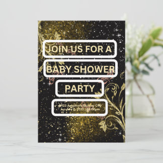 baby shower invitation card