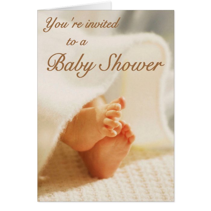 Baby Shower invitation Card