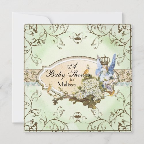 Baby Shower Invitation - Enchanted Faerie Princess