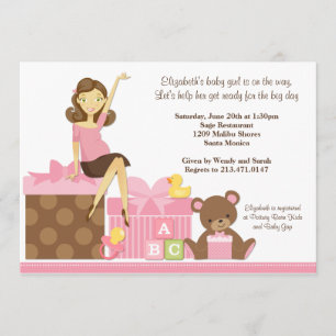 Baby Shower Invitation for a Girl