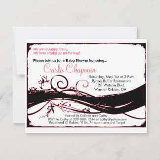 Baby Shower Invitation for Girl