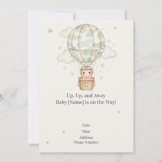 Baby Shower Invitation for Military Families