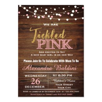 Baby Shower Invitation Girl