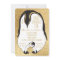 Baby Shower Invitation Gold Baby & Mommy Penguin