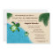 Baby Shower Invitation (Honu) Adorable Turtle BLUE