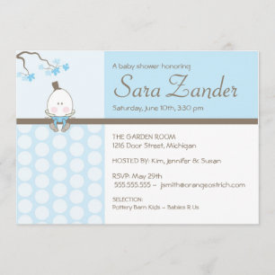Baby Shower Invitation - Humpty Dumpty