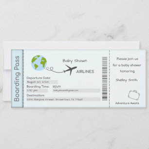 Baby Shower Invitation, New Baby Invitation