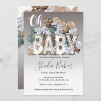 Baby Shower Invitation -