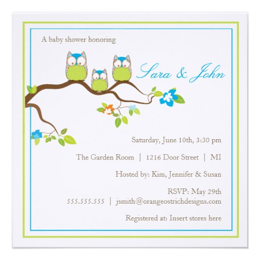 Family Baby Shower Invitations 5