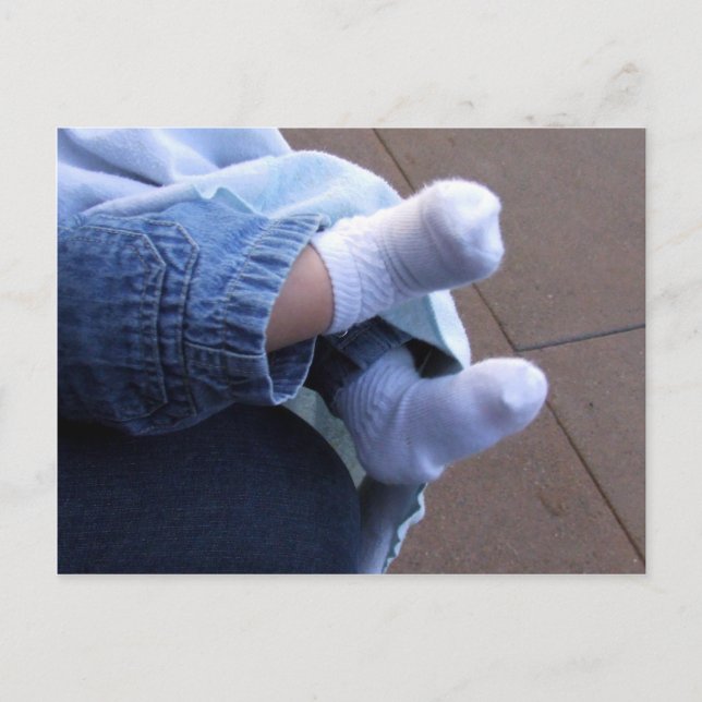 Baby Shower Invitation Postcard (Front)