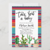 Baby Shower Invitation Taco Bout Baby (Front)