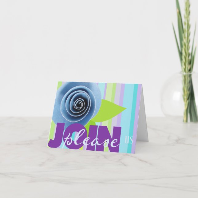 Baby Shower Invitation Template (Front)