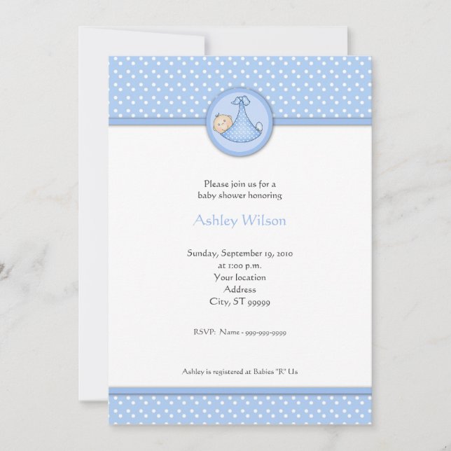 Baby Shower Invitations (Front)
