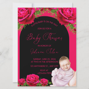 Baby shower invitations card